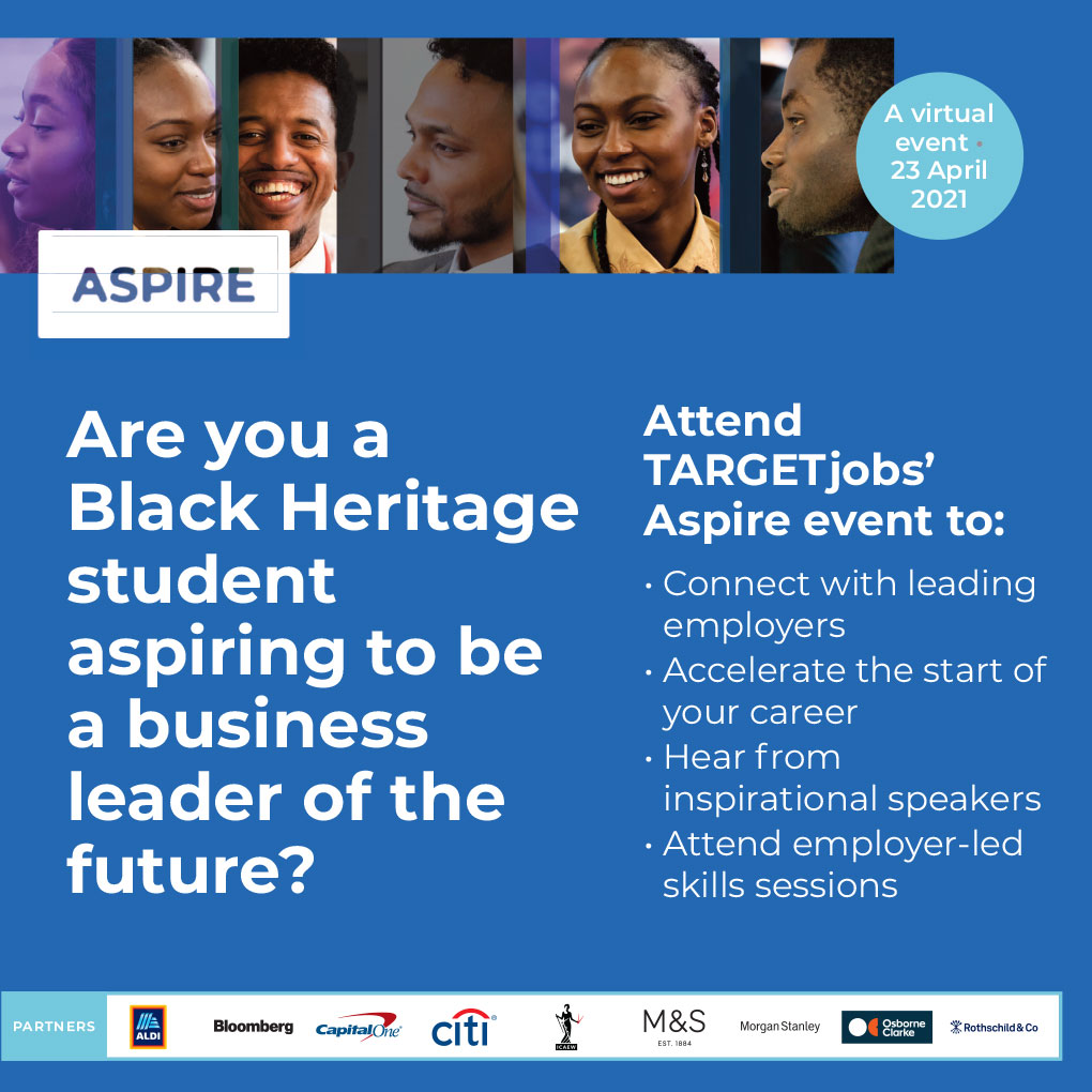 Aspire event poster