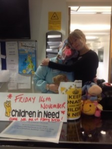 Medway staff dress up for Children in Need