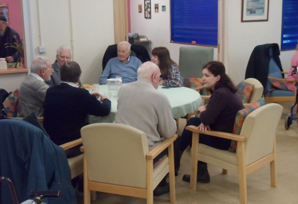 Students share stories with Canterbury’s senior citizens Staff and
