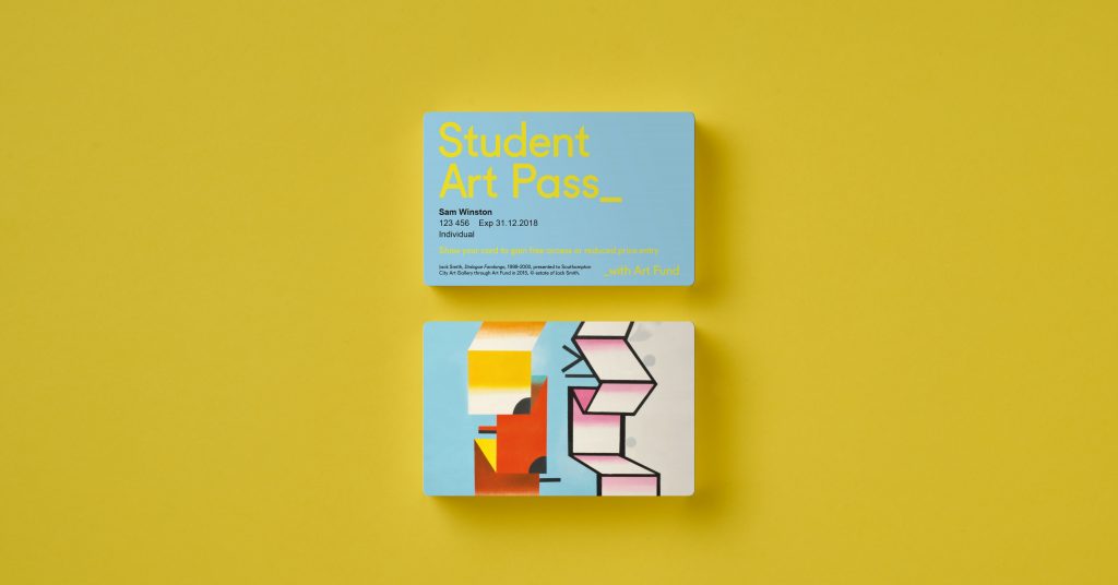 Apply for a free Student Art Pass Staff and Student News