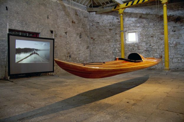 Ghost, installed in Plymouth Harbour, as part of the Tamar Project (2012)