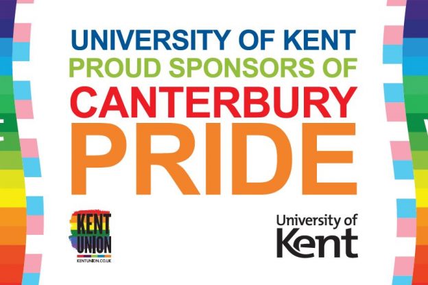 Canterbury Pride 2018 banner