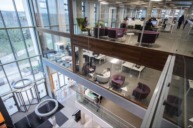 Templeman Library interior