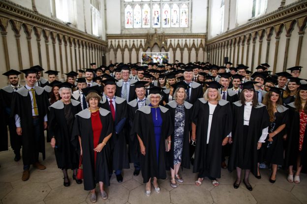 Graduation ceremony at Canterbury Cathedral