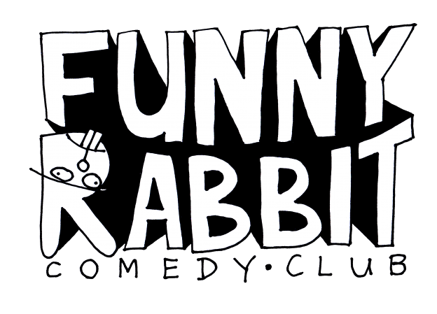 Funny rabbit logo