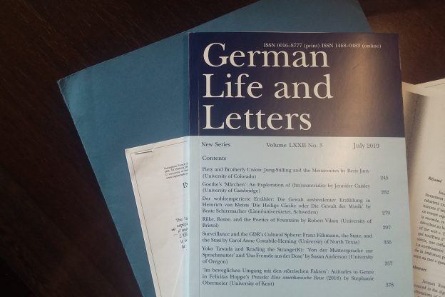 German Life and Letters