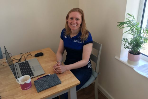 Vicky Annis at the Kent Sport Physiotherapy Clinic