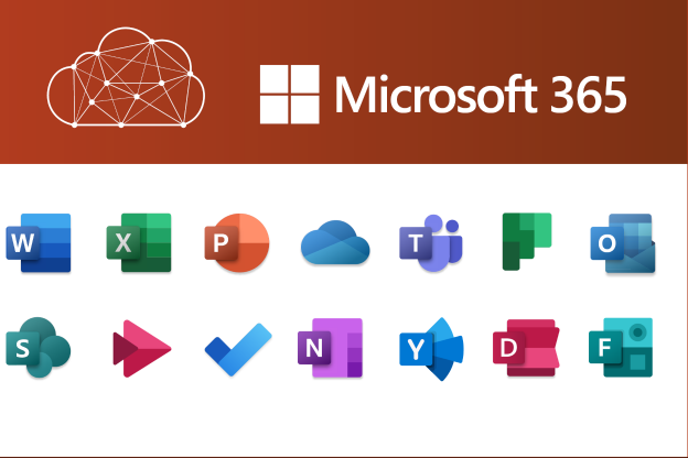 Microsoft 365 - all icons
