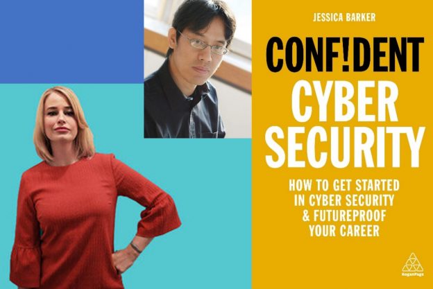 Confident Cyber Security book by Professor Jessica Barker with a picture of Professor Shujun Li,
