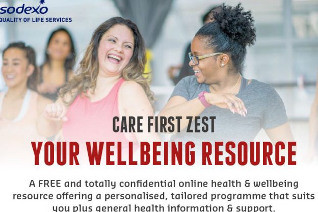 Care first Zest Wellbeing Resource poster