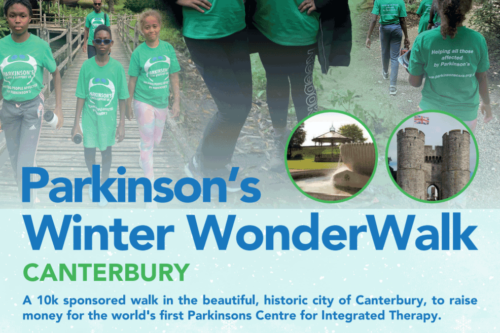 Parkinsons;s Winter WonderWalk - 10k sponsored walk in Canterbury