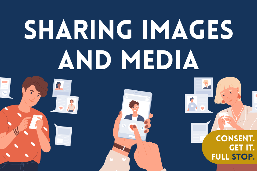 Sharing images and media