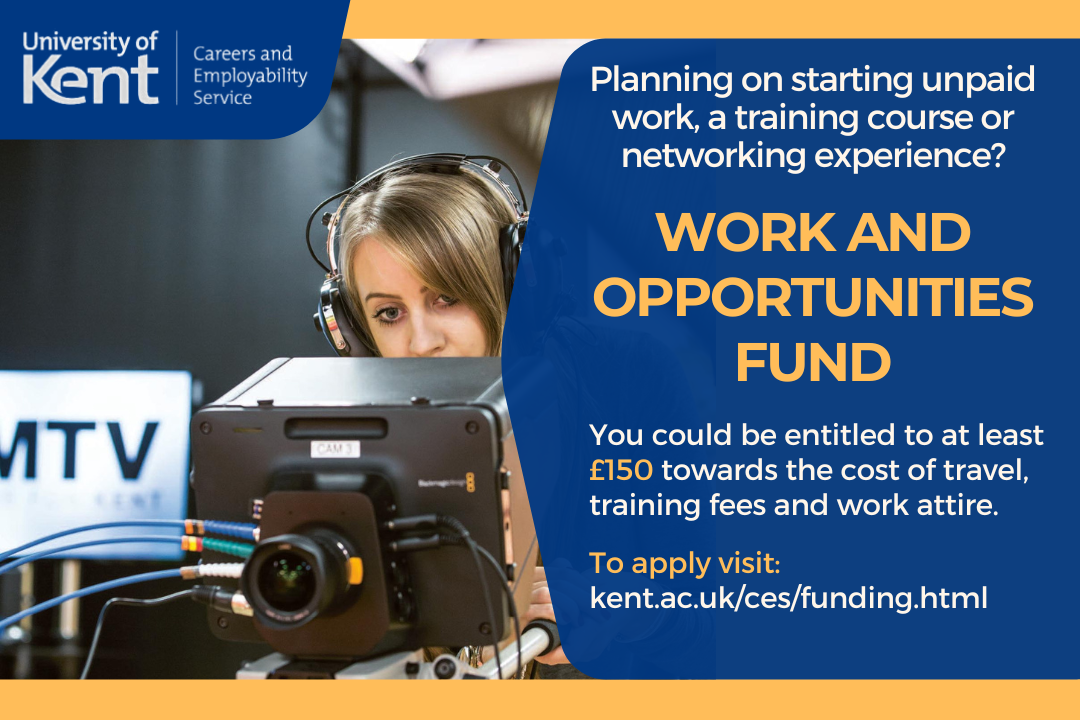 Planning on starting unpaid work, a training course of networking experience. You could be entitled to at least £150 towards the cost of travel, training fees and work attire.