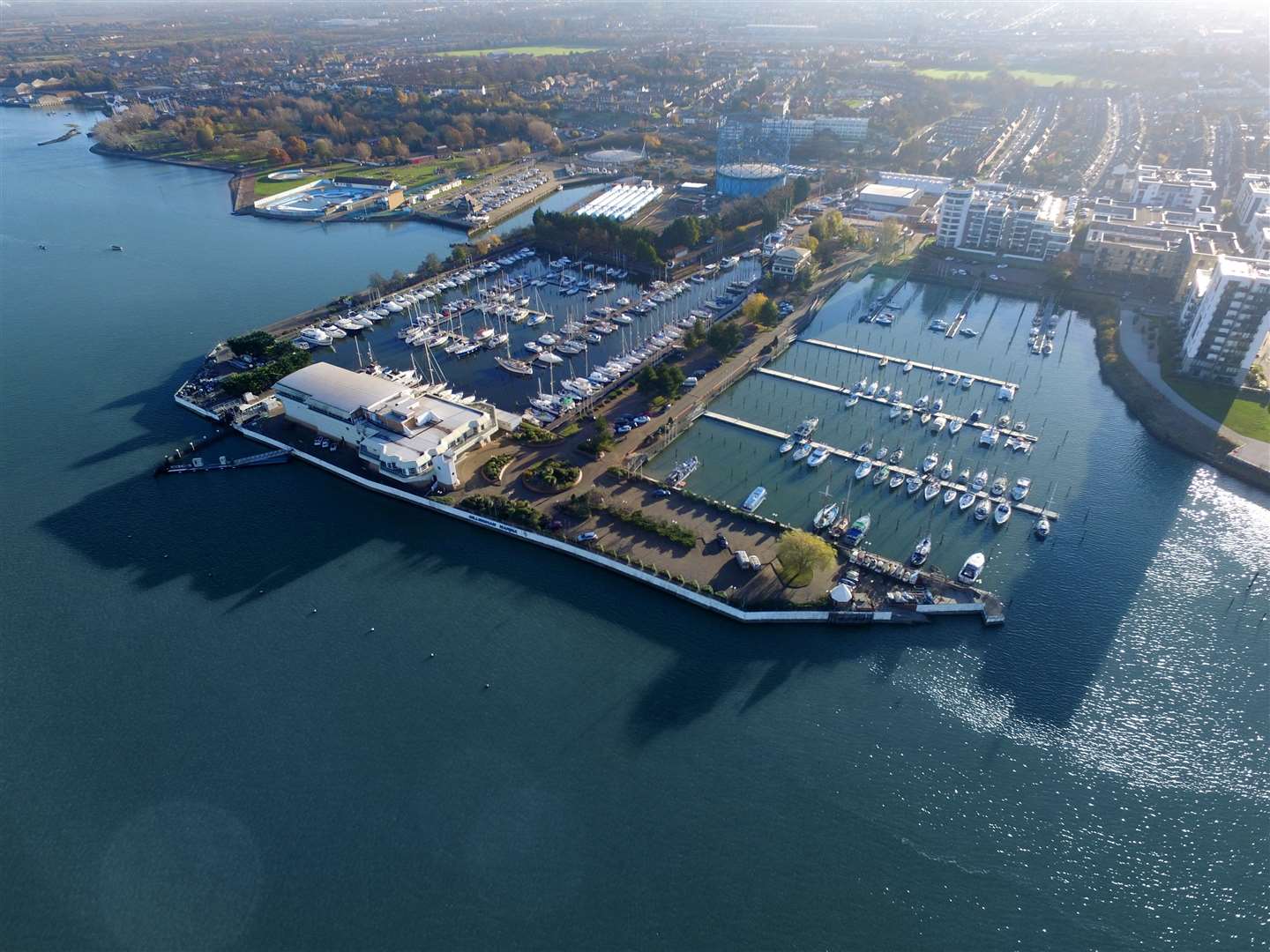 Medway aerial view