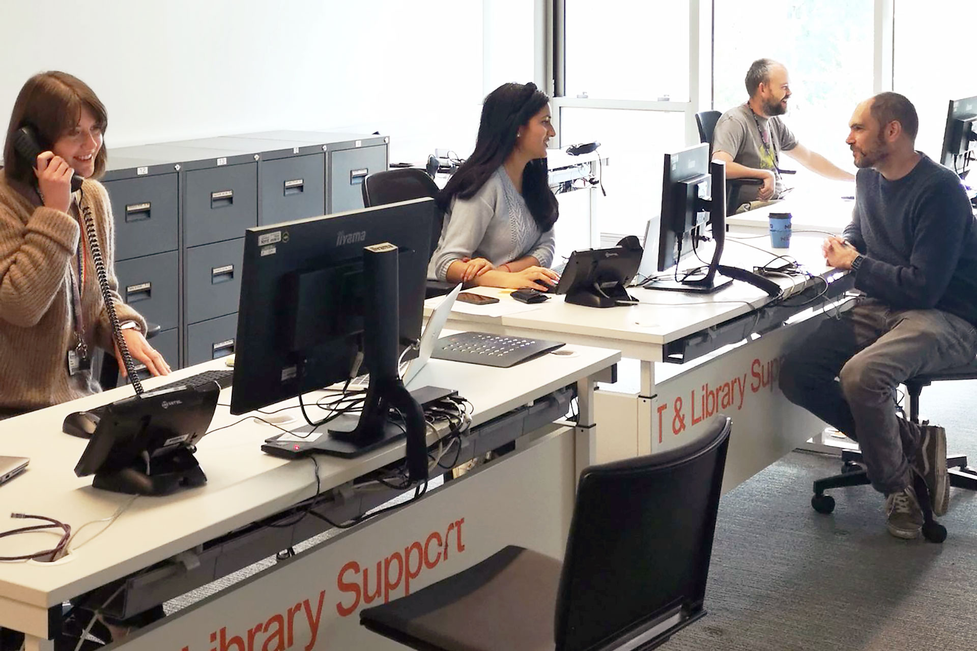 IT and Library support desk