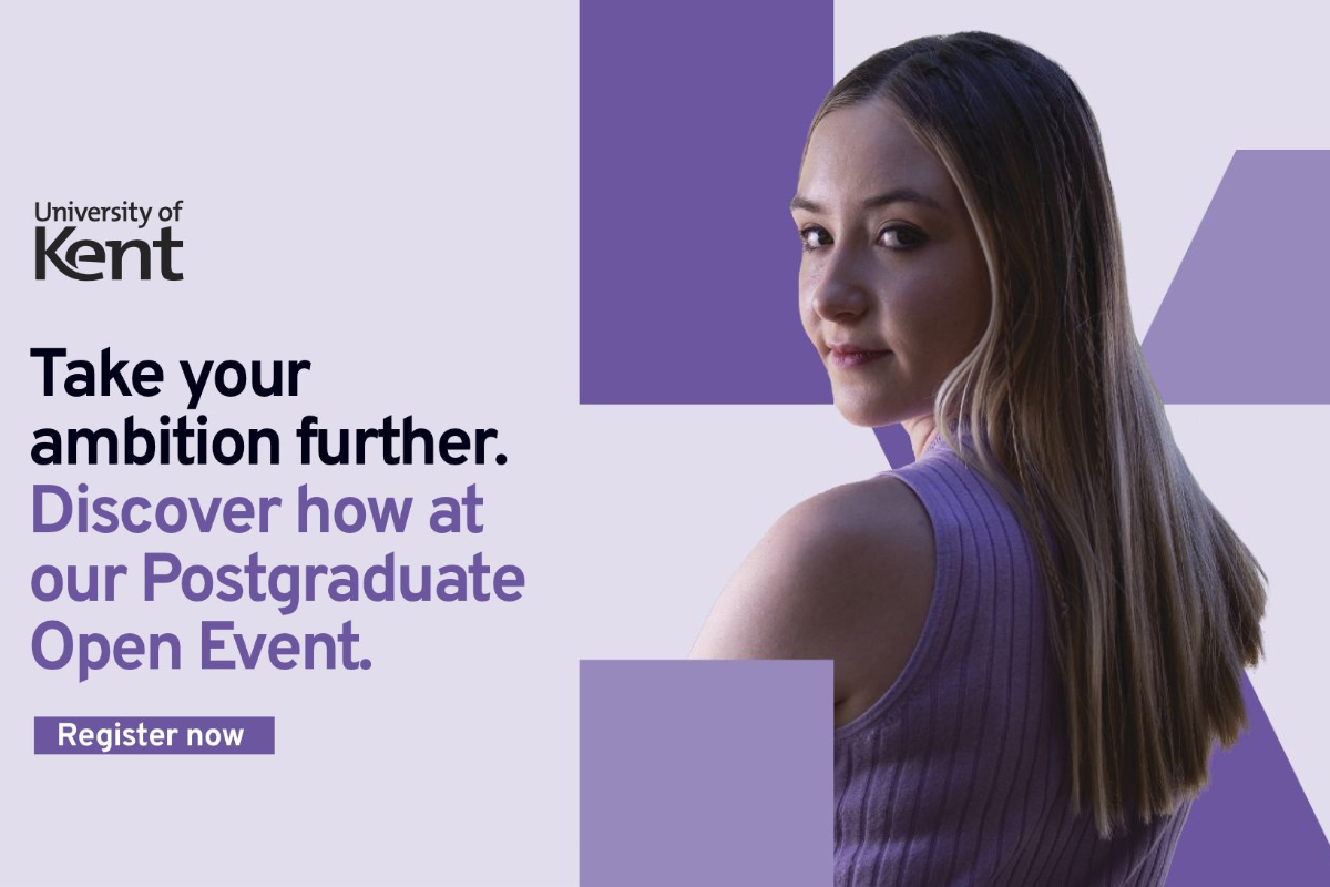 Take your ambition further. Discover how at our postgraduate open event.