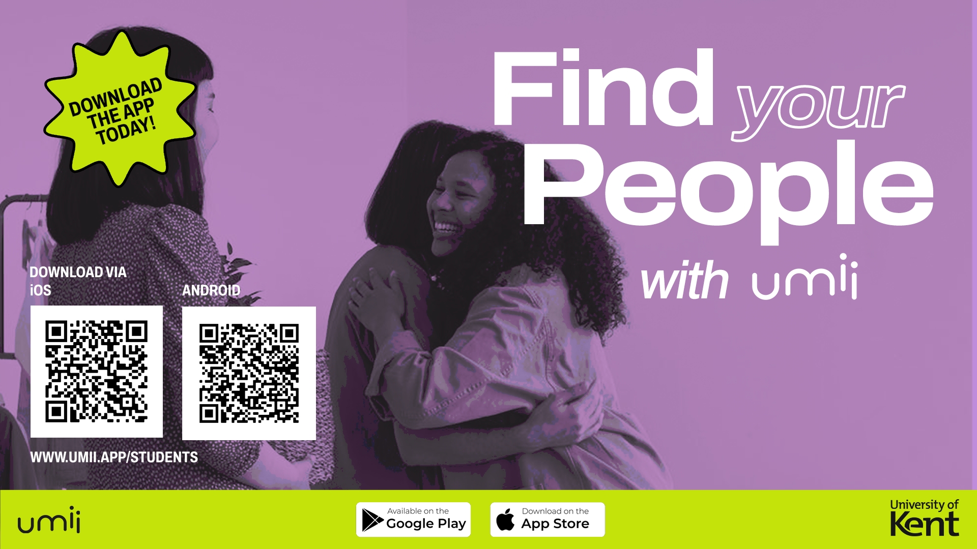 Find your people with umii