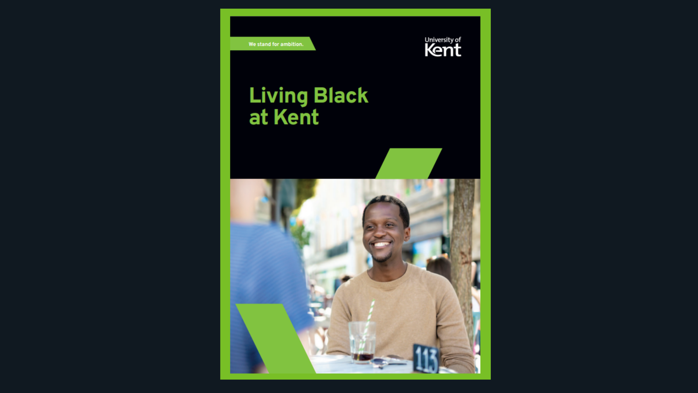 Living Black at Kent booklet