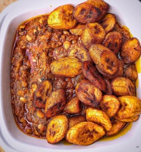 Red beans and Plantain