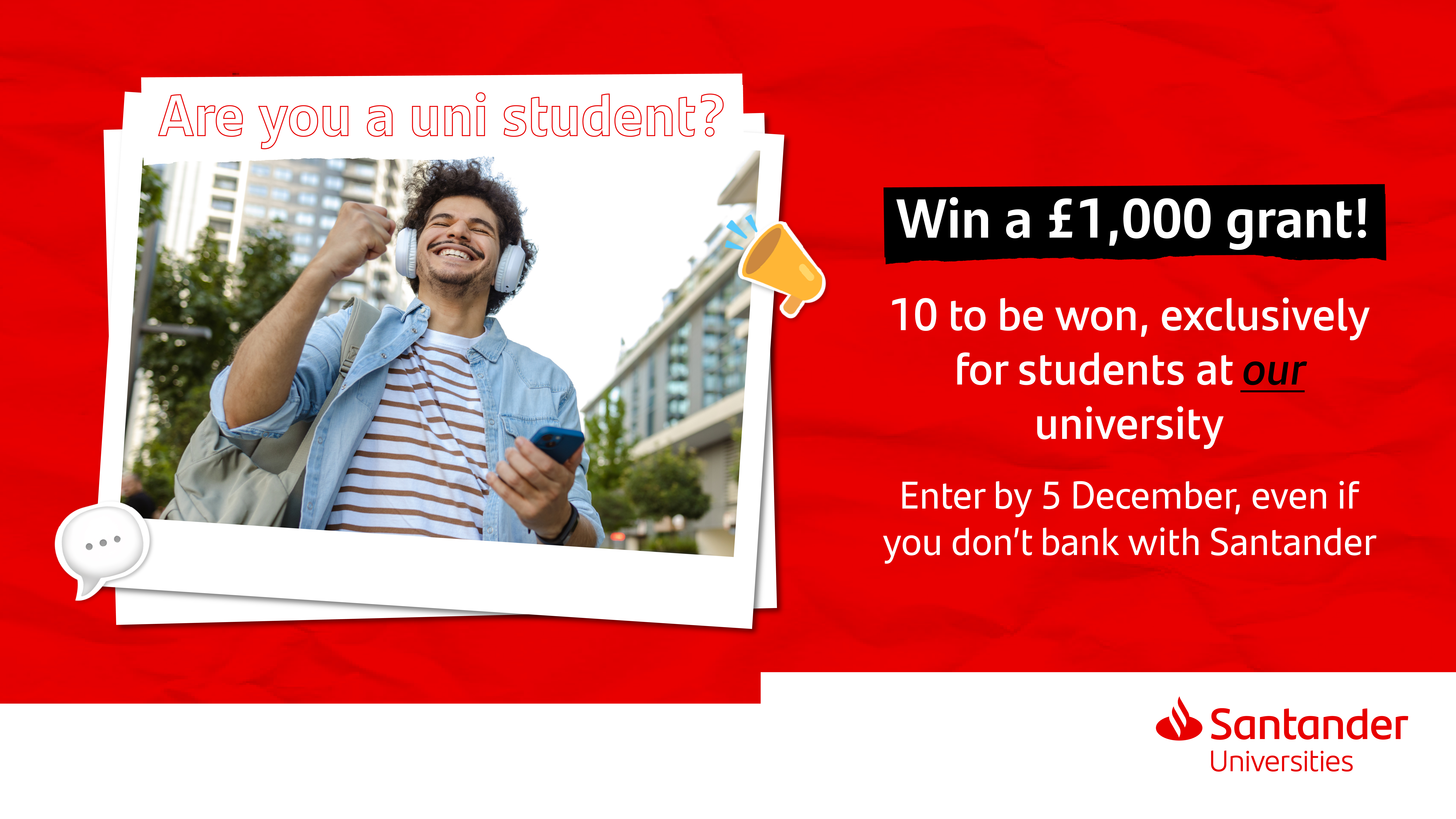 chance to win £1,000