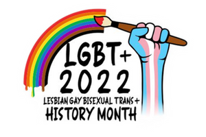 Logo of LGBT+ history month logo
