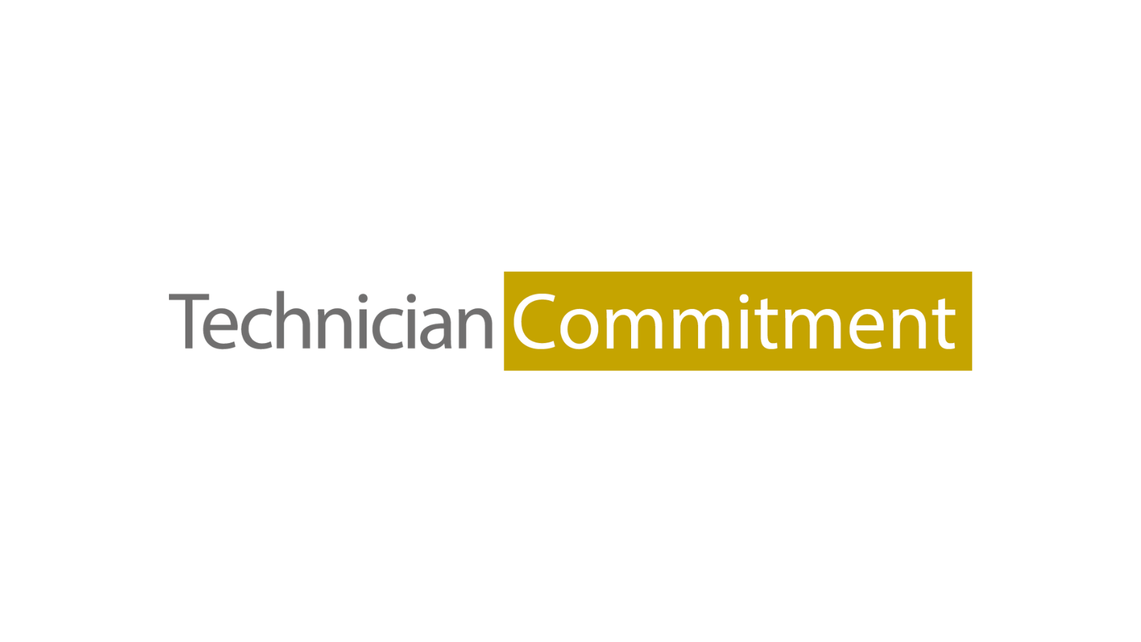 Technician Commitment Logo