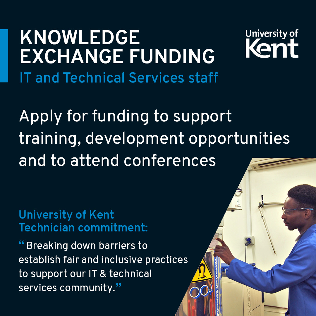 Advert for applying for Knowledge Exchange Funding
