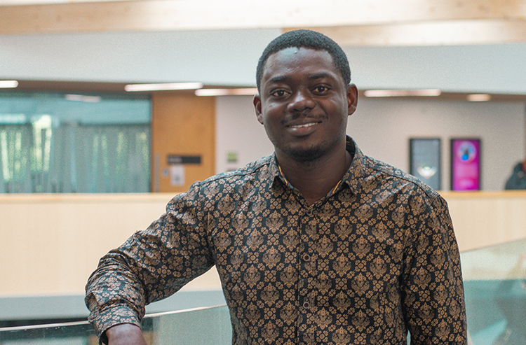 MBA Student Derrick Asante