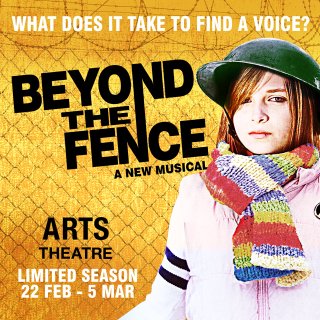 poster for musical beyond the fence
