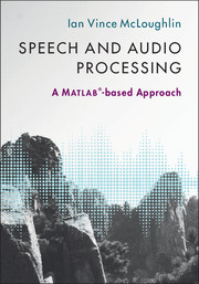 Cover of book speech and audio processing