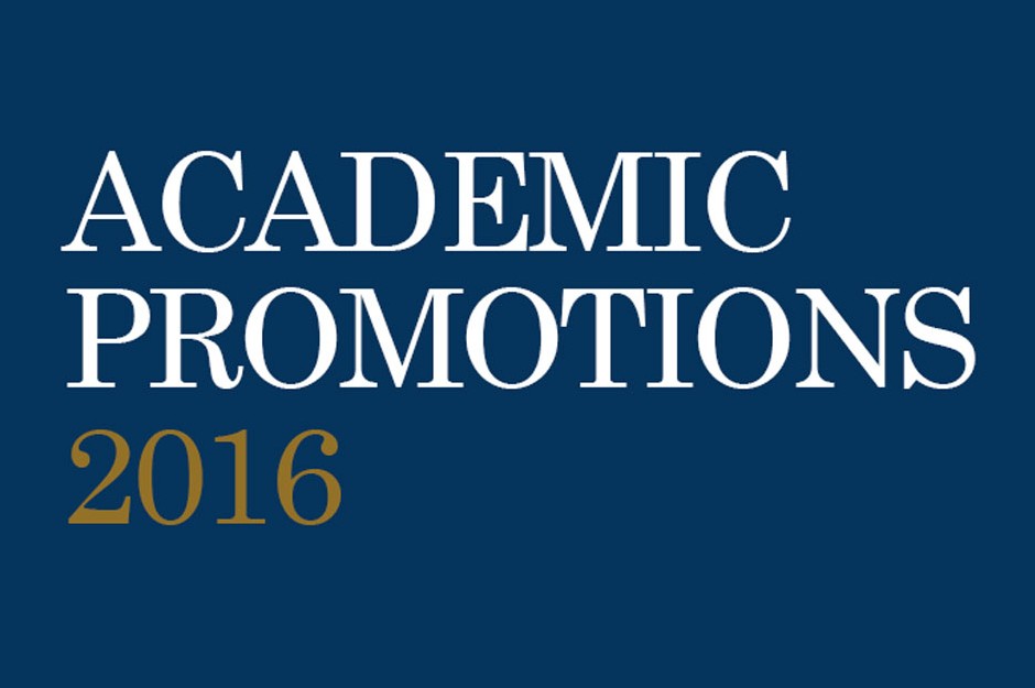 Academic promotions 2016 graphic