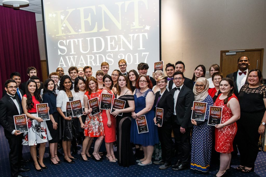 Kent student award group picture 2017